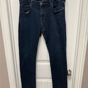 7 For All Mankind Standard Jeans Mens Size Dark Wash Denim Size 36x32 (2-1)